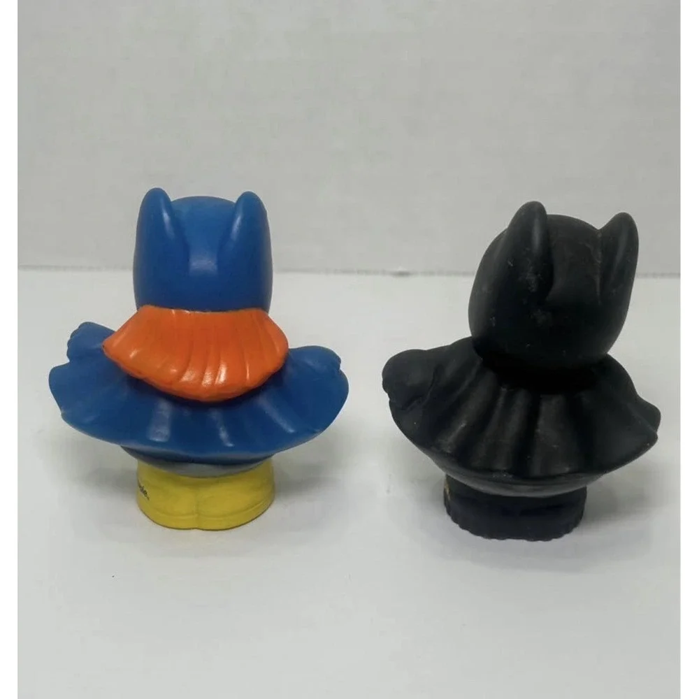 Fisher Price Little People BATGIRL Bat Man DC Comics Set Of 2‎ Figure